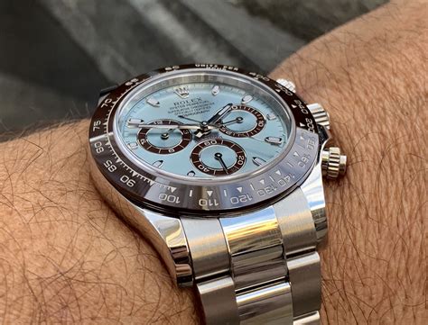 rolex daytona platin blaues zifferblatt